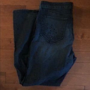 NYDJ Barbara Boot Cut Jeans Size 16 Dark Wash